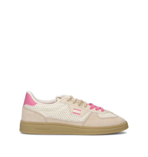 TOMMY HILFIGER JEANS Sneaker donna bianca/rosa