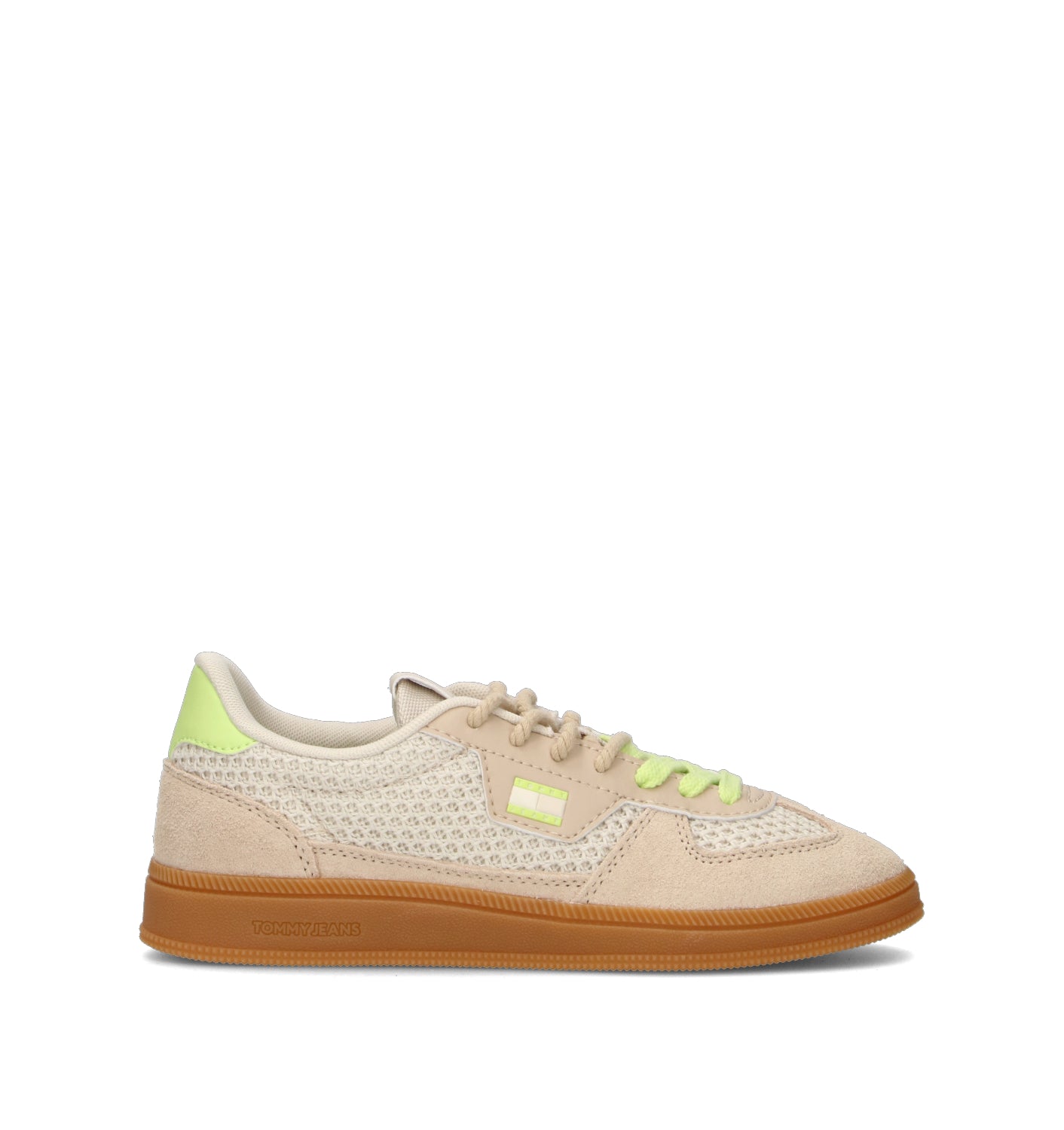 TOMMY HILFIGER JEANS Sneaker donna bianca/beige