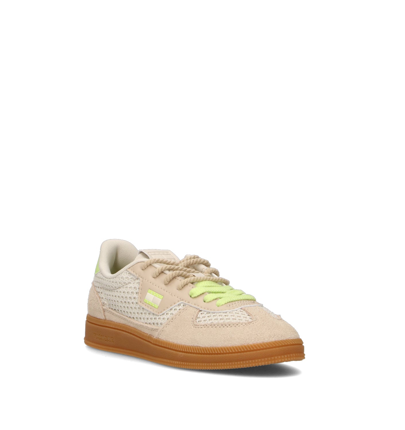 TOMMY HILFIGER JEANS Sneaker donna bianca/beige