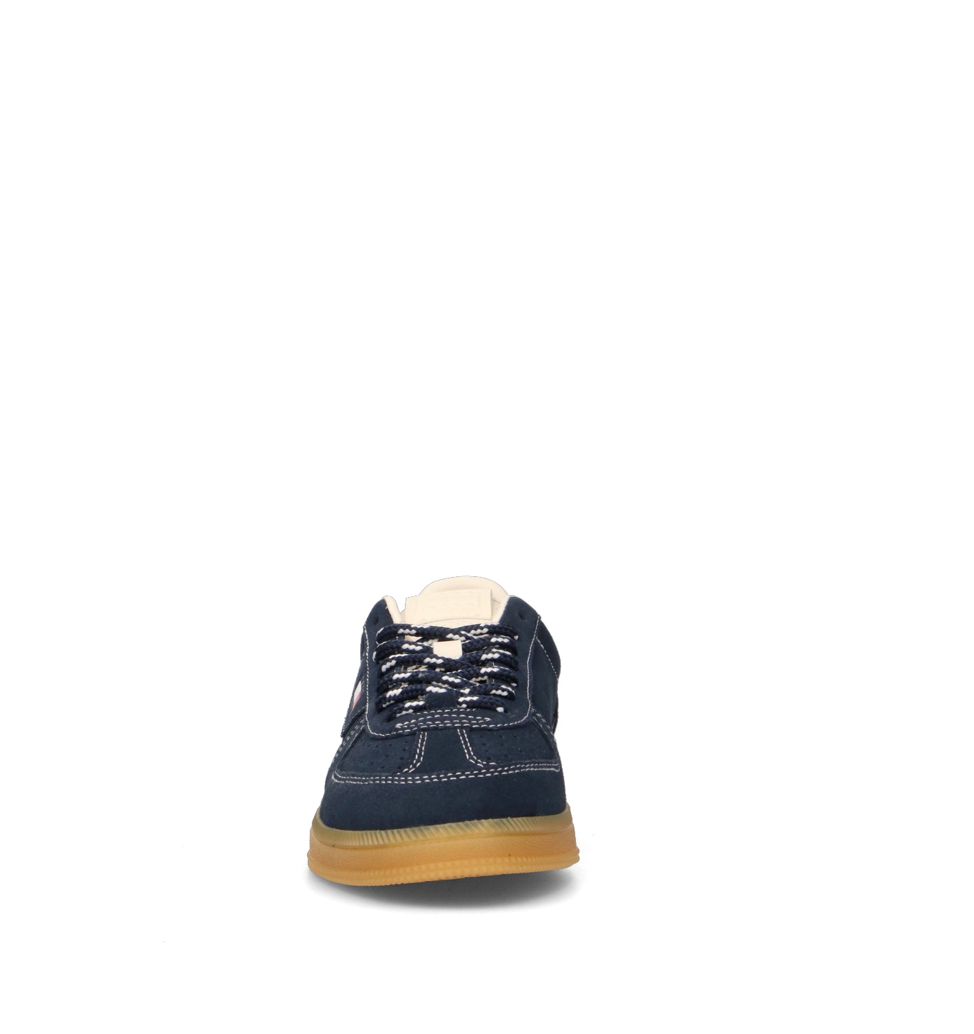 TOMMY HILFIGER Sneaker donna blu in suede