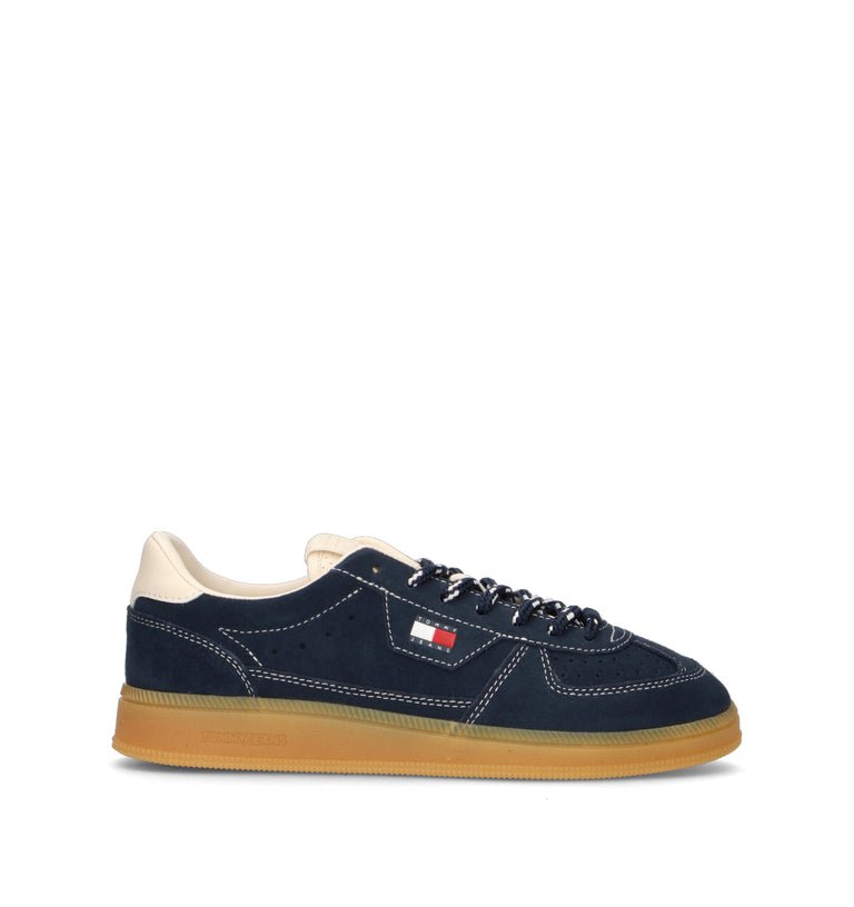 TOMMY HILFIGER Sneaker donna blu in suede
