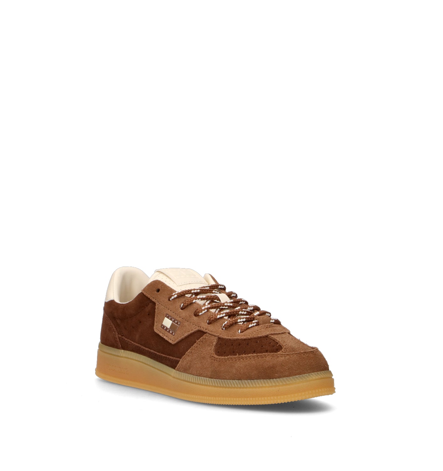 TOMMY HILFIGER Sneaker donna marrone in suede