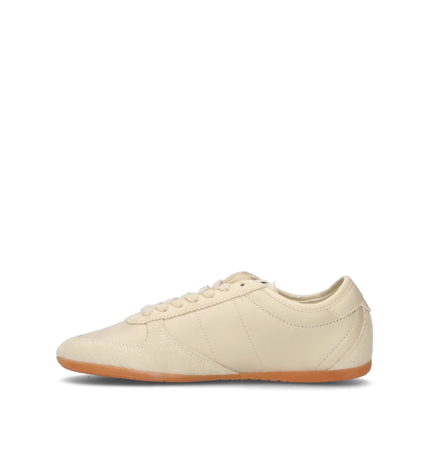 TOMMY HILFIGER Sneaker donna panna in pelle