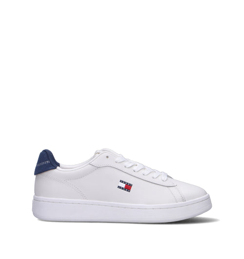 TOMMY HILFIGER Sneaker donna bianca in pelle