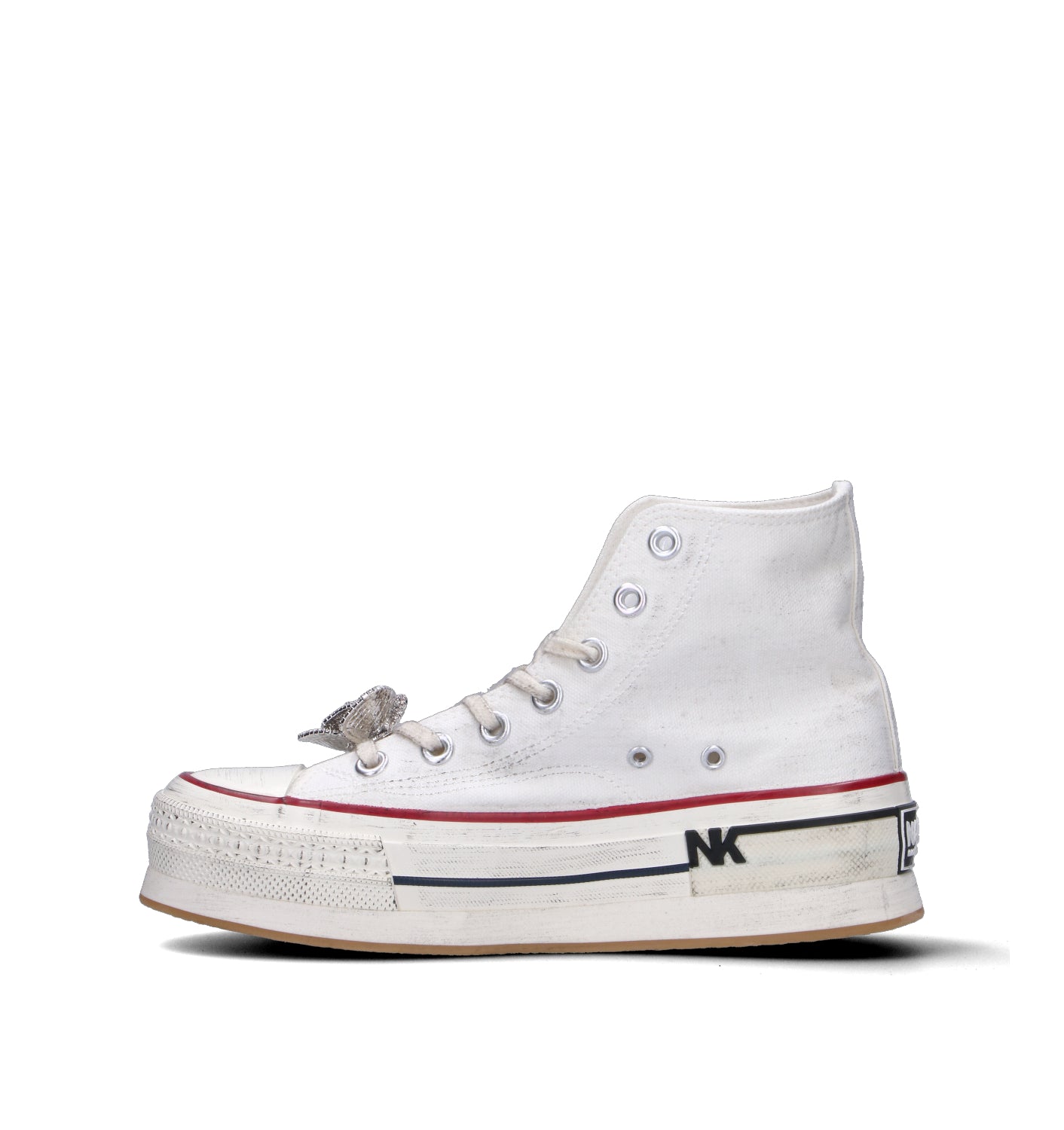 NANKU Sneaker donna bianca