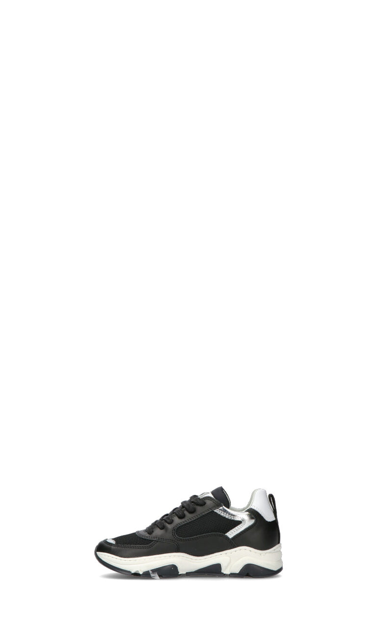 PHILIPPE MODEL Sneaker bimbo nera/bianca in pelle