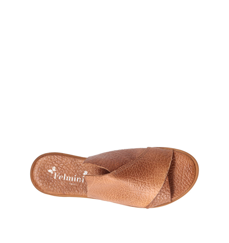 FELMINI Ciabatta donna cuoio in pelle