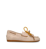 FELMINI Scarpa barca donna grigia in suede