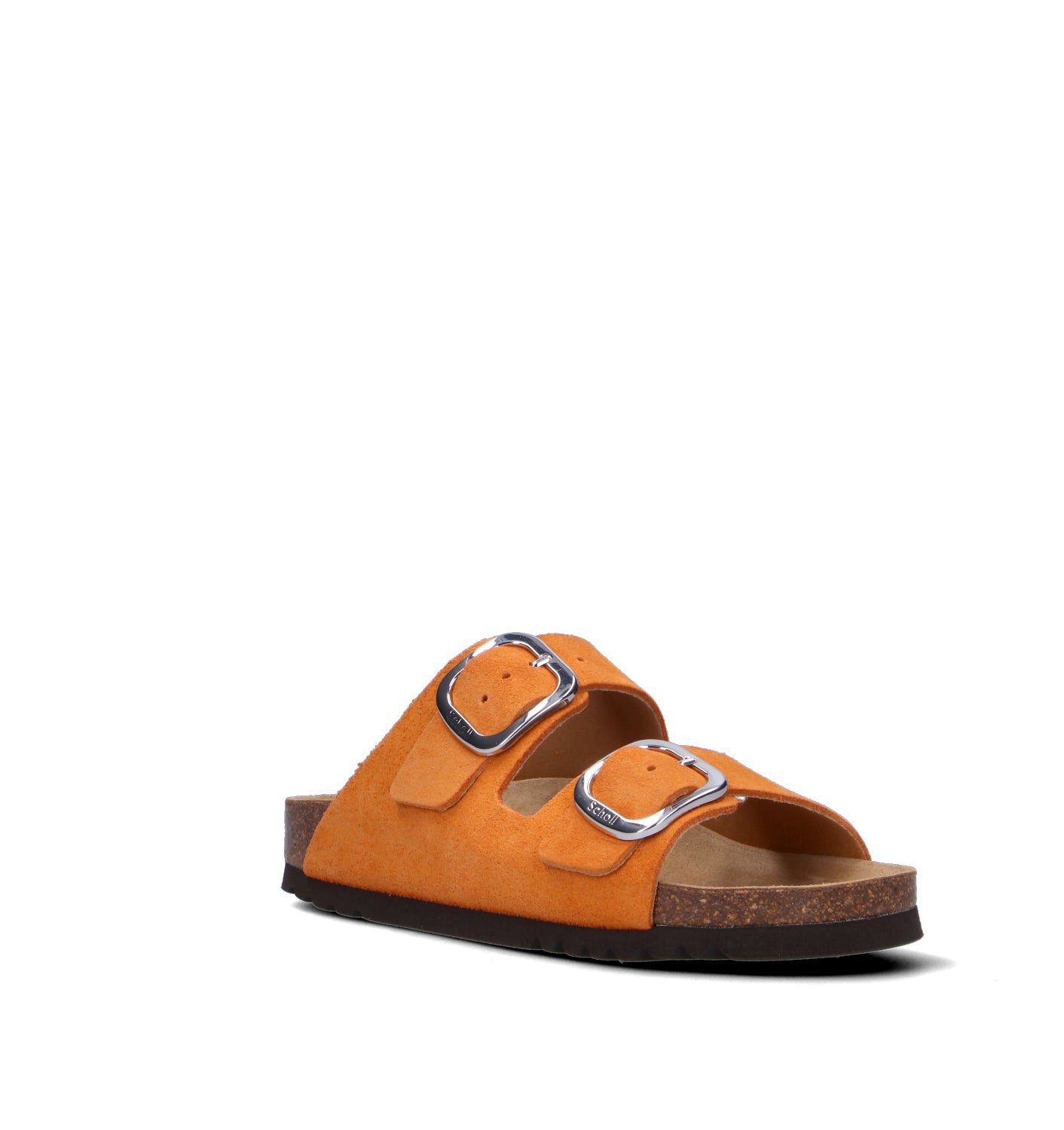 SCHOLL Ciabatta donna arancione in suede