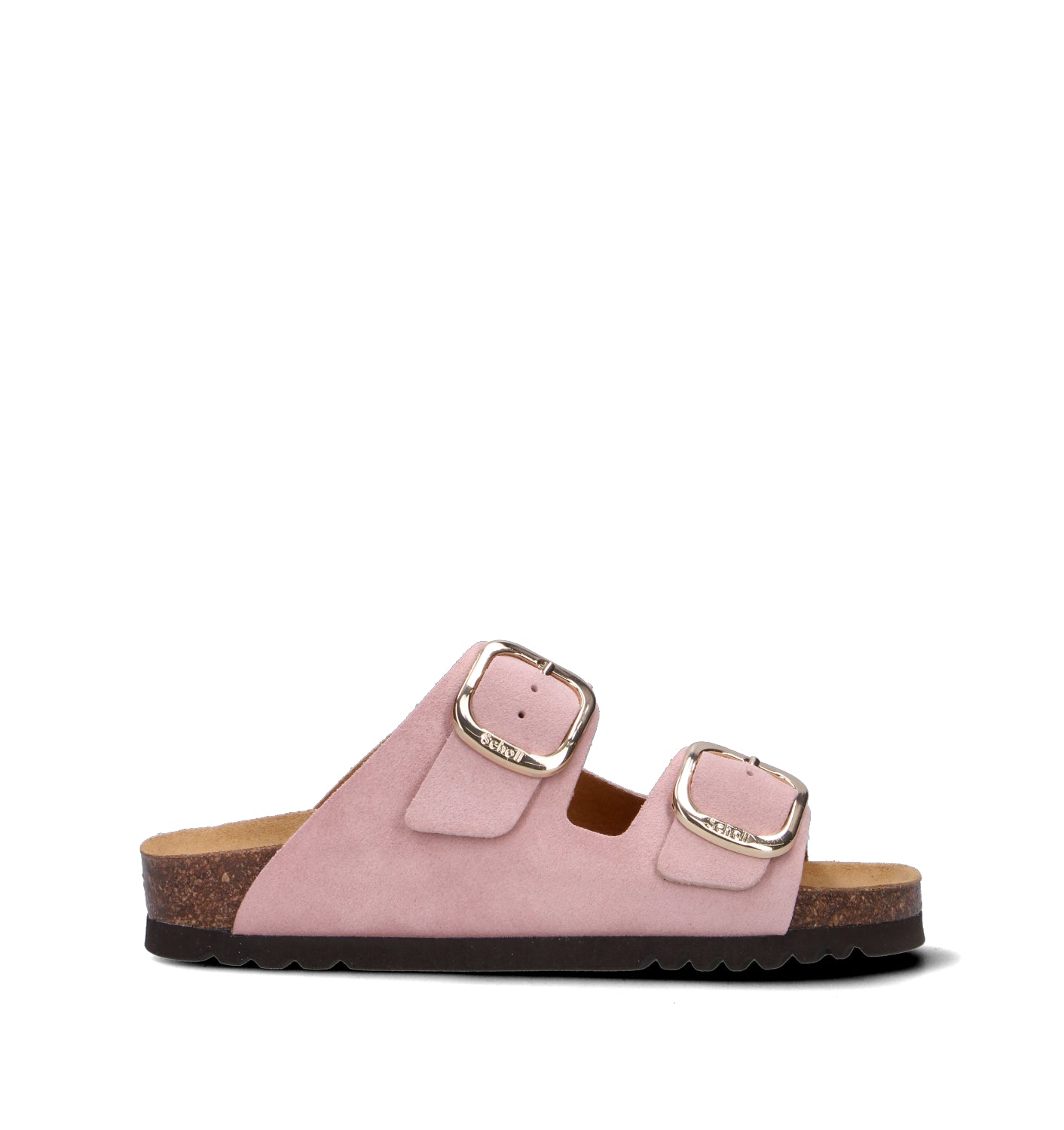 SCHOLL Ciabatta donna rosa in suede