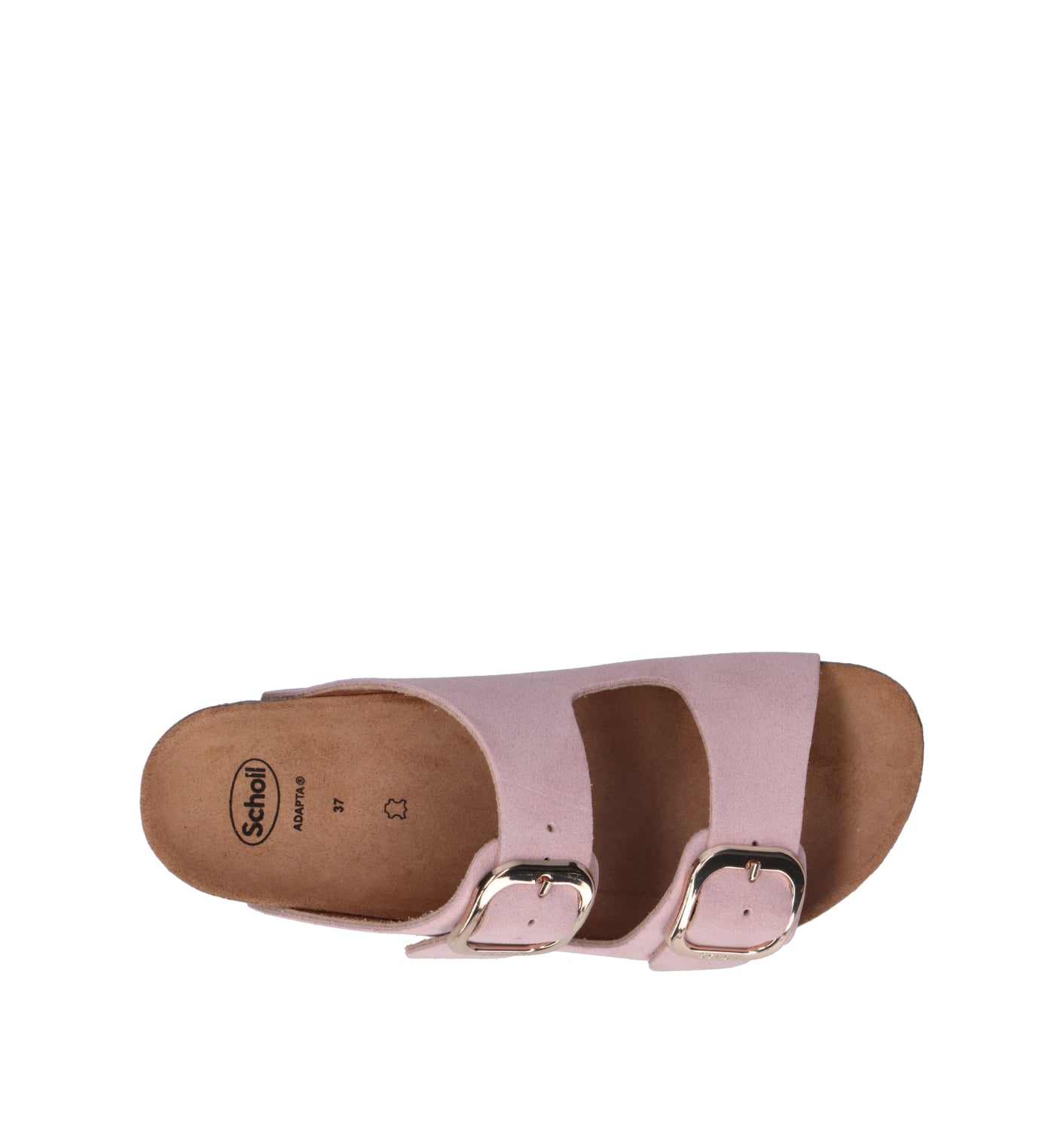 SCHOLL Ciabatta donna rosa in suede