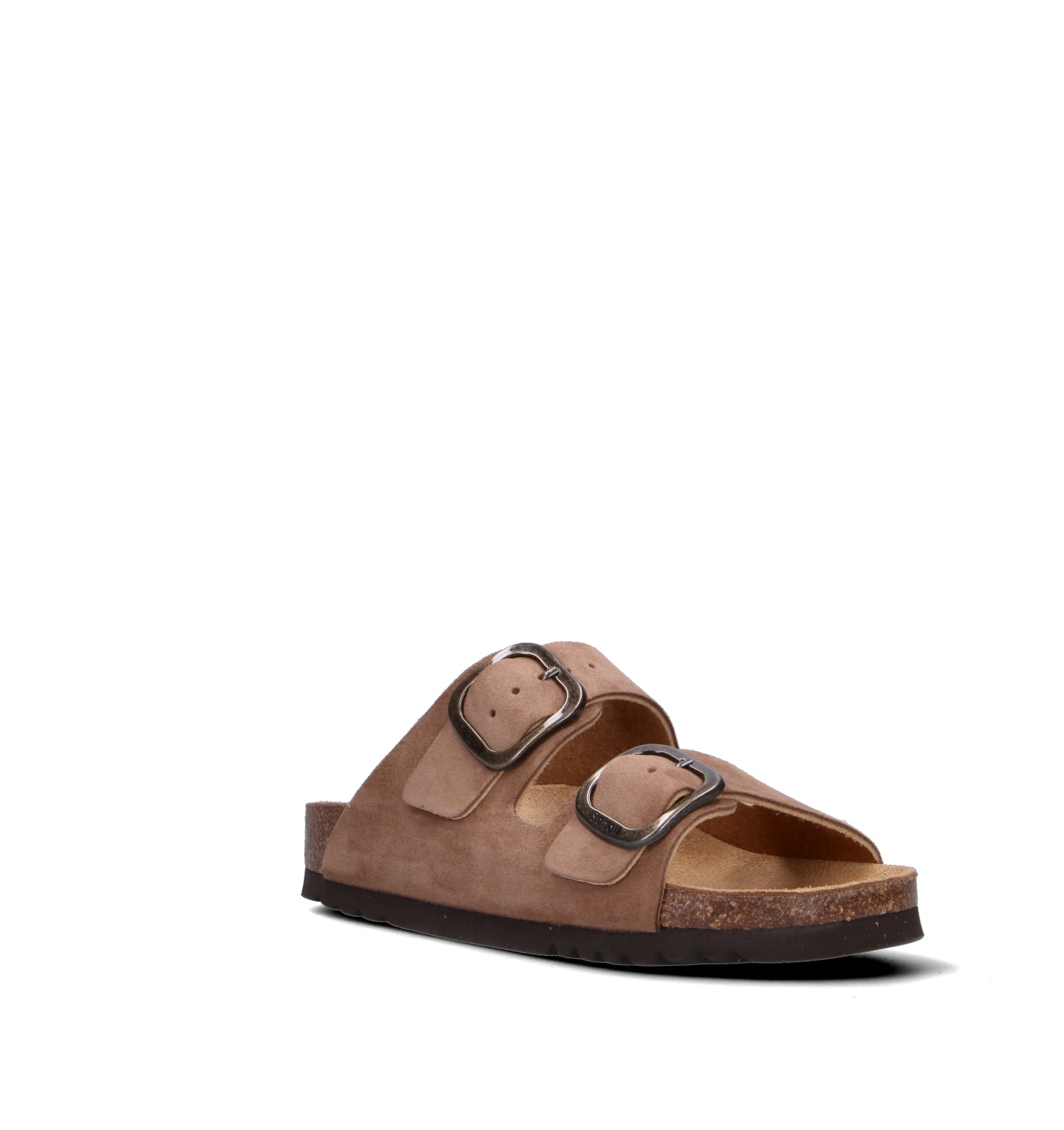 SCHOLL Ciabatta donna taupe in suede