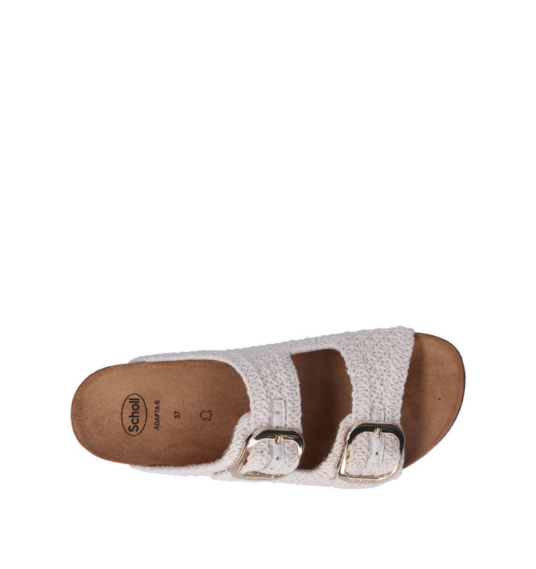 SCHOLL Ciabatta donna panna