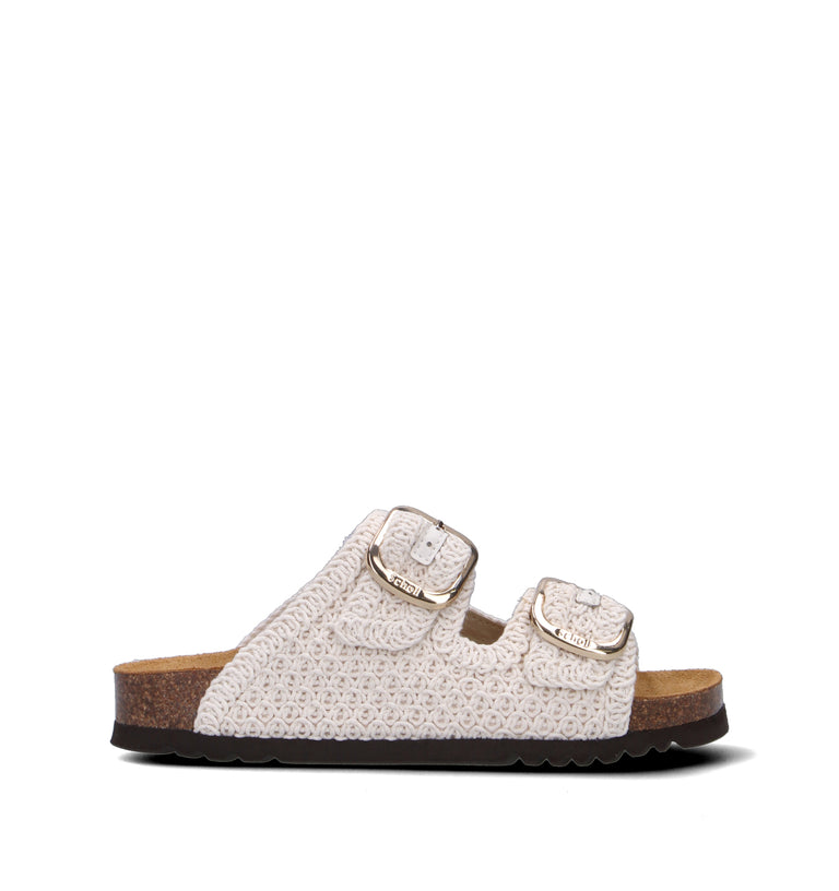 SCHOLL Ciabatta donna panna