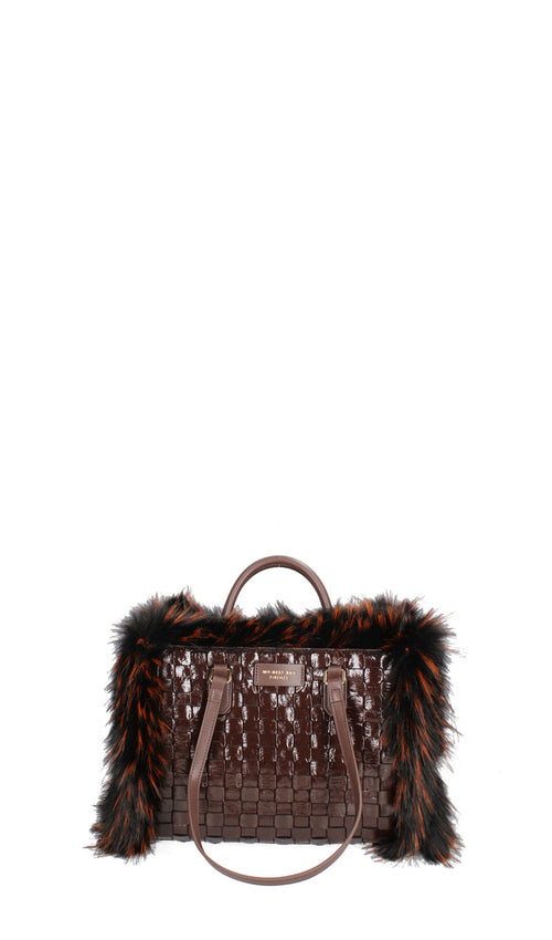 MY BEST BAG FIRENZE Borsa donna cioccolato