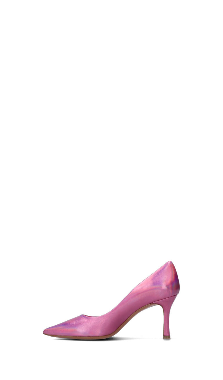 ENZO DI MARTINO Decollete donna rosa in pelle