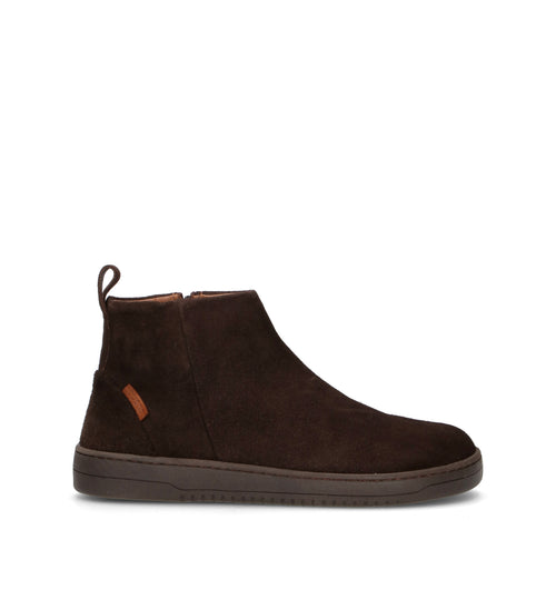 BUENO Sneaker donna marrone in suede