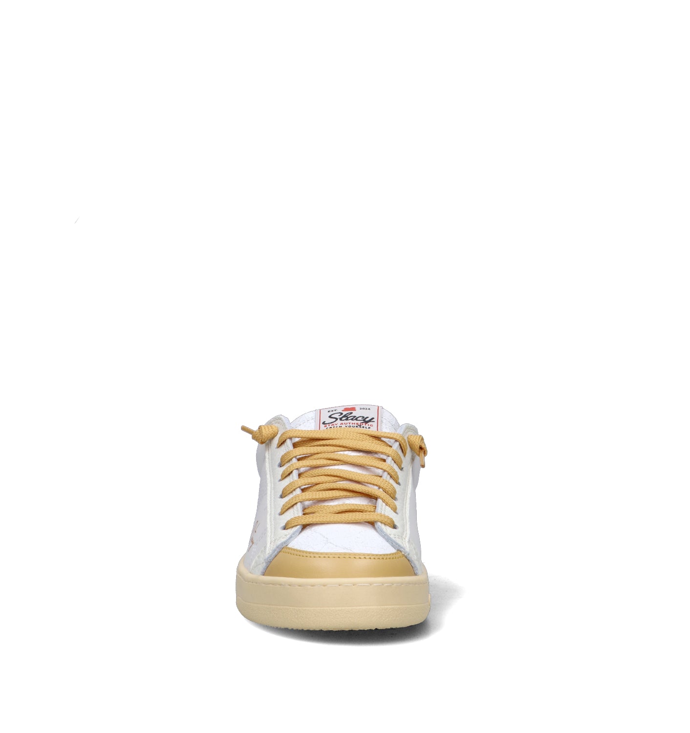 STACY Sneaker donna bianca in pelle