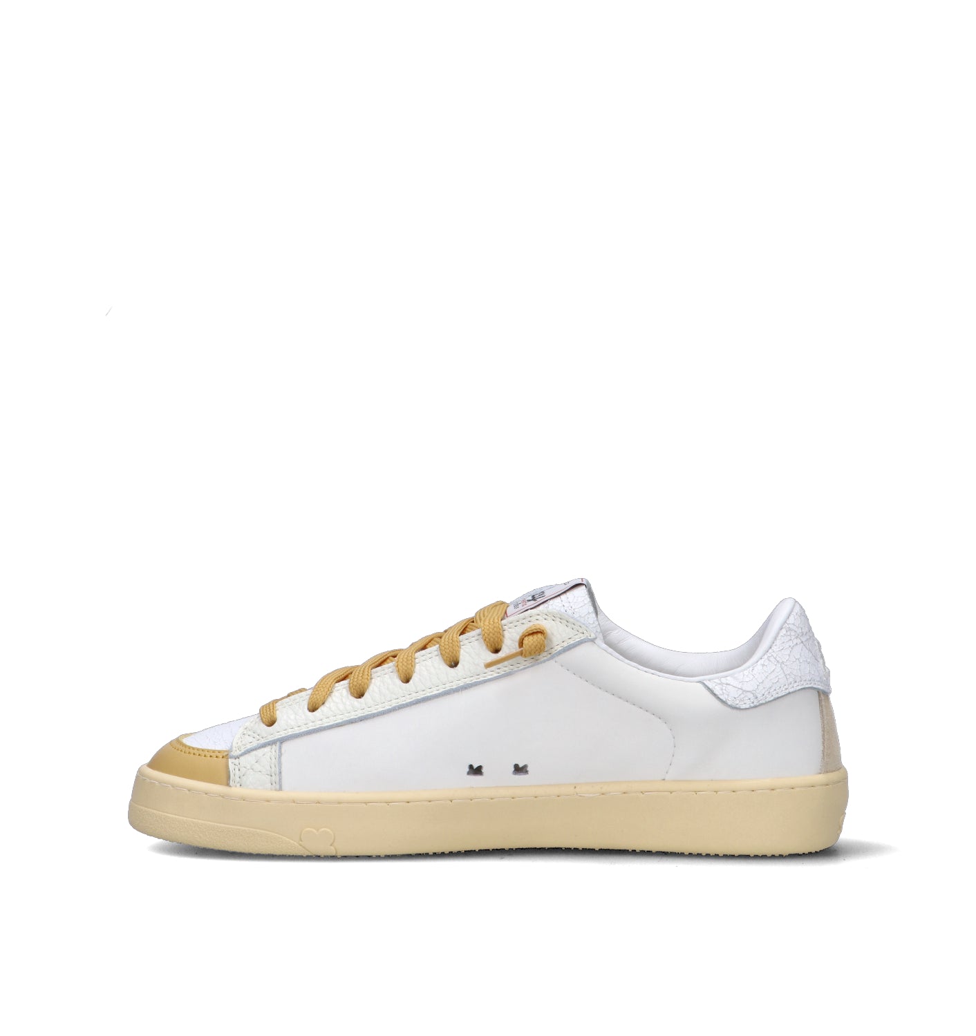 STACY Sneaker donna bianca in pelle