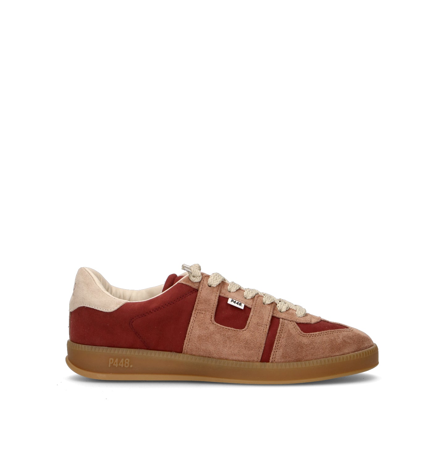 P448 Sneaker uomo rossa
