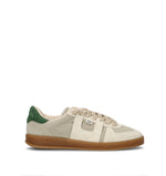 P448 Sneaker uomo beige/verde