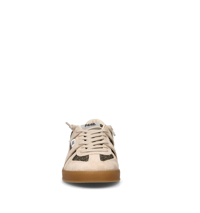 P448 Sneaker donna beige