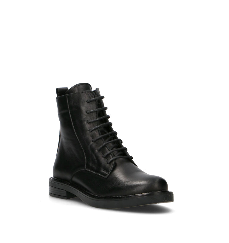 BUENO Polacco donna nero in pelle