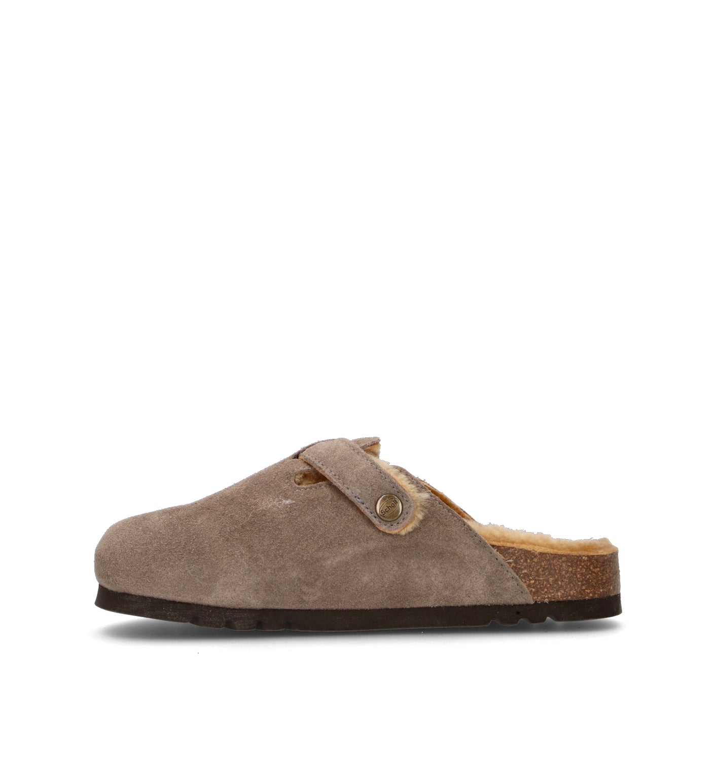 SCHOLL Sabot donna taupe in suede