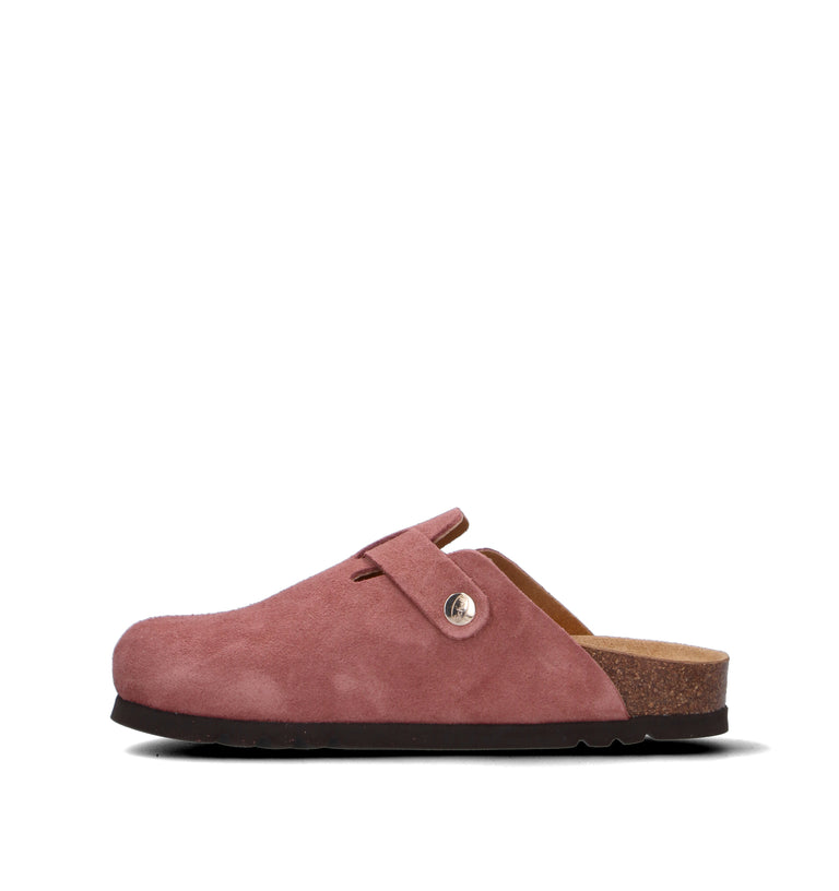 SCHOLL Sabot donna rosa in suede