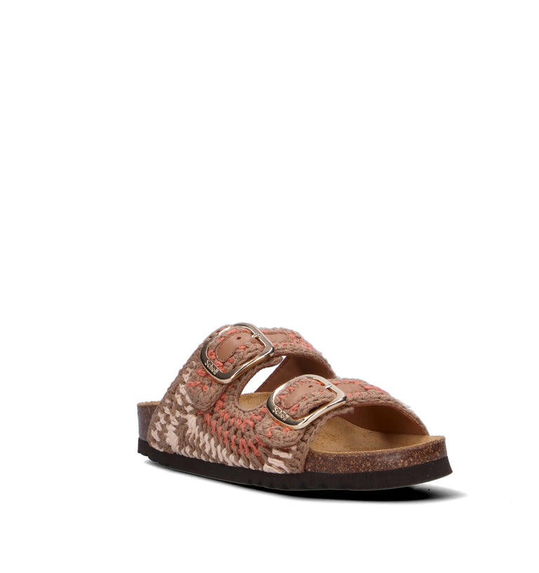 SCHOLL Ciabatta donna tan