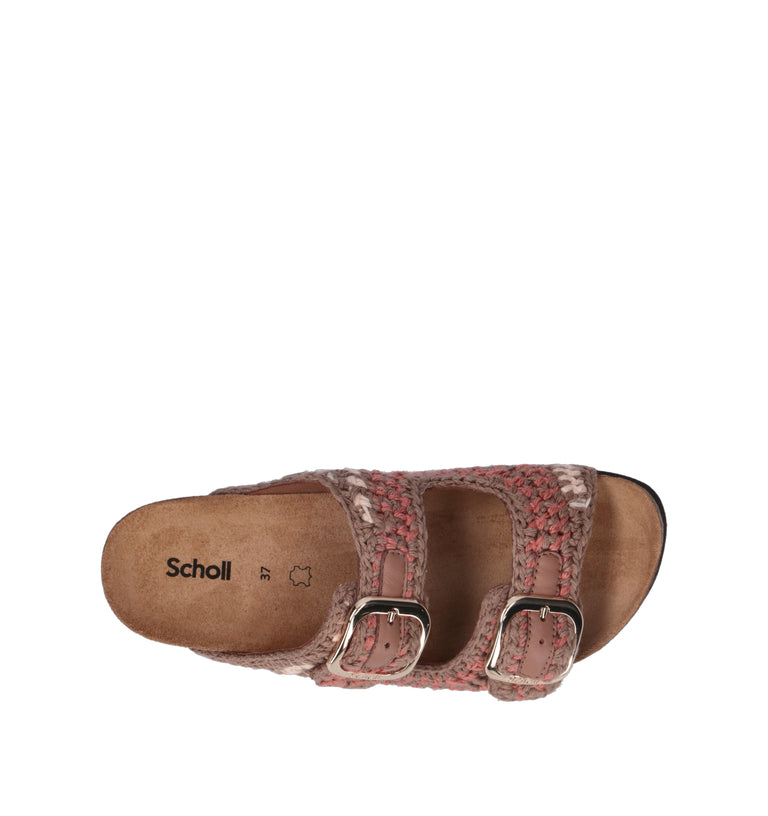 SCHOLL Ciabatta donna tan