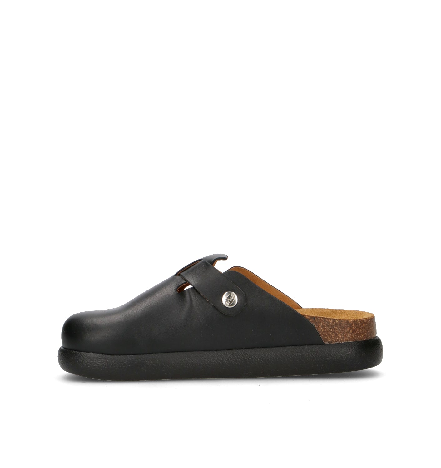 SCHOLL Sabot donna nero in pelle