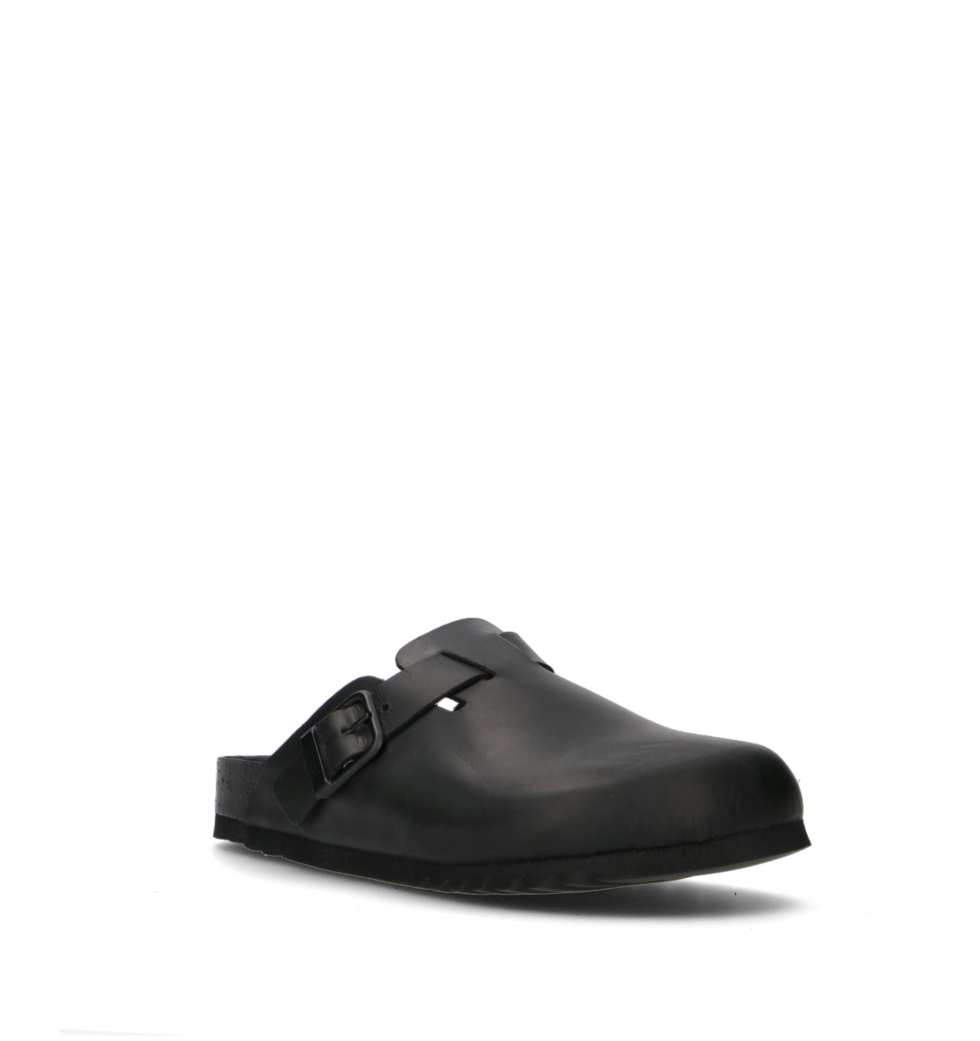SCHOLL Sabot uomo nero in pelle