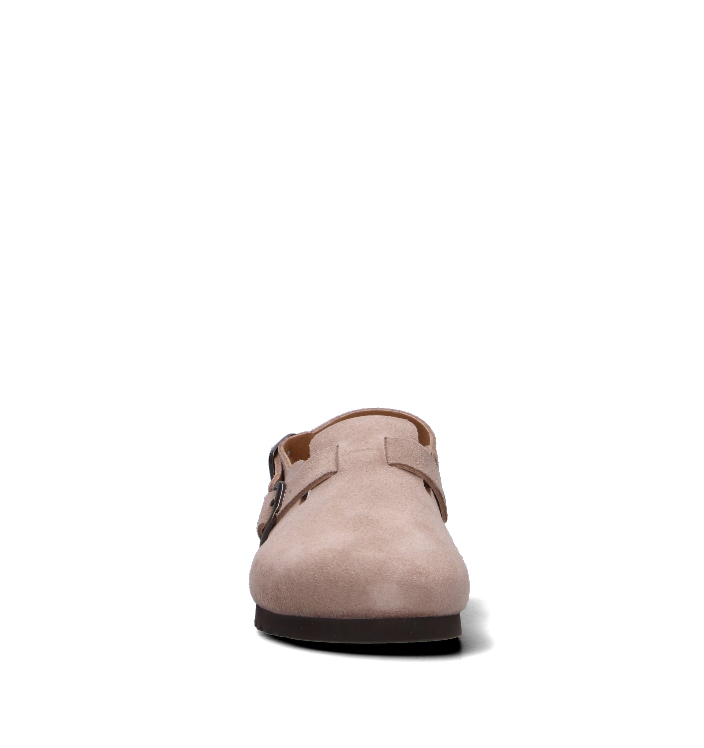 SCHOLL Zoccolo donna beige in suede