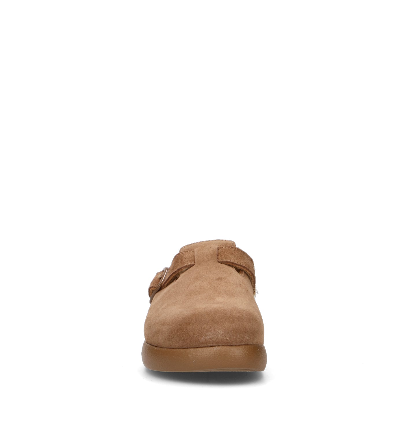 SCHOLL Sabot donna marrone in suede
