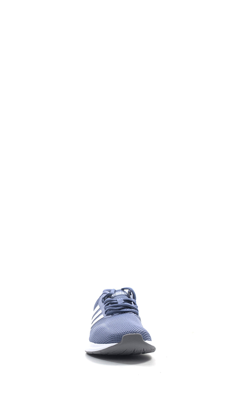 ADIDAS RUNFALCON Scarpa running donna blu/bianca in tessuto