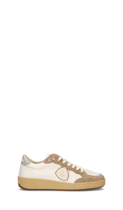BLAUER Sneaker donna bianca/beige in pelle