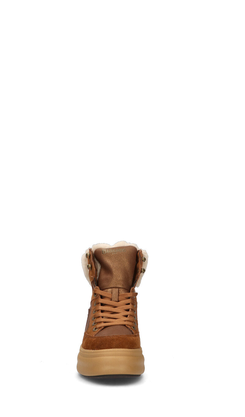 BLAUER Pedula donna cognac in suede