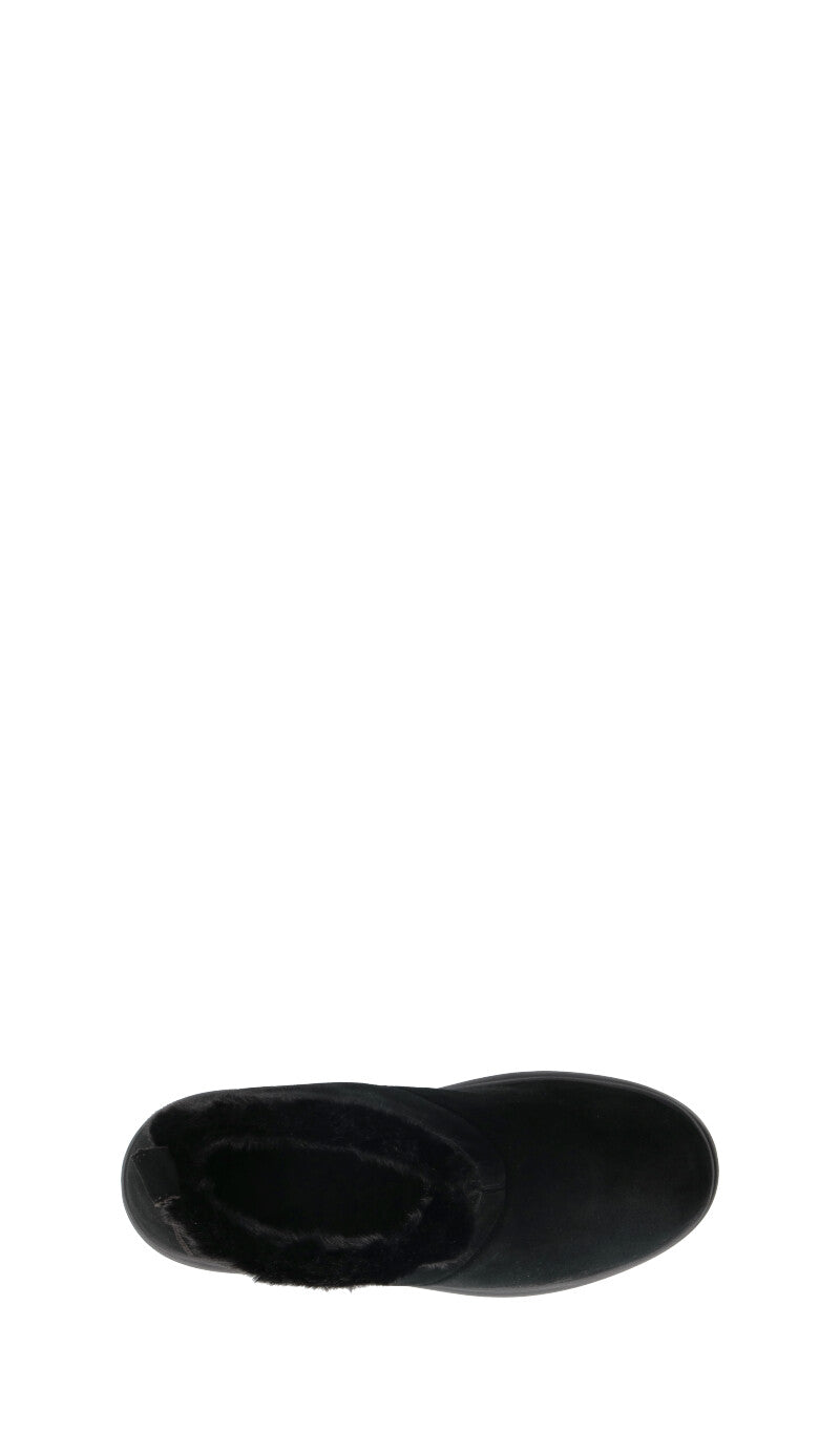 BLAUER Stivaletto pelo donna nero in suede