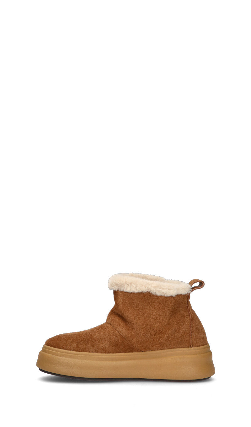 BLAUER Stivaletto pelo donna cognac in suede