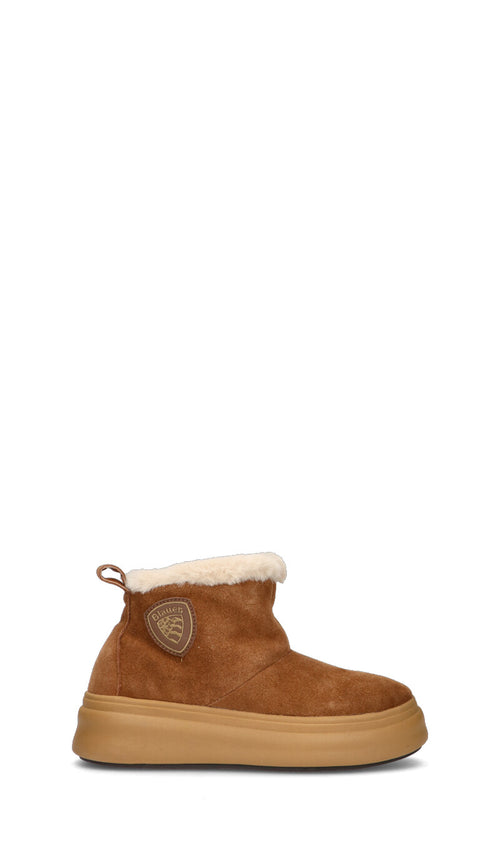 BLAUER Stivaletto pelo donna cognac in suede