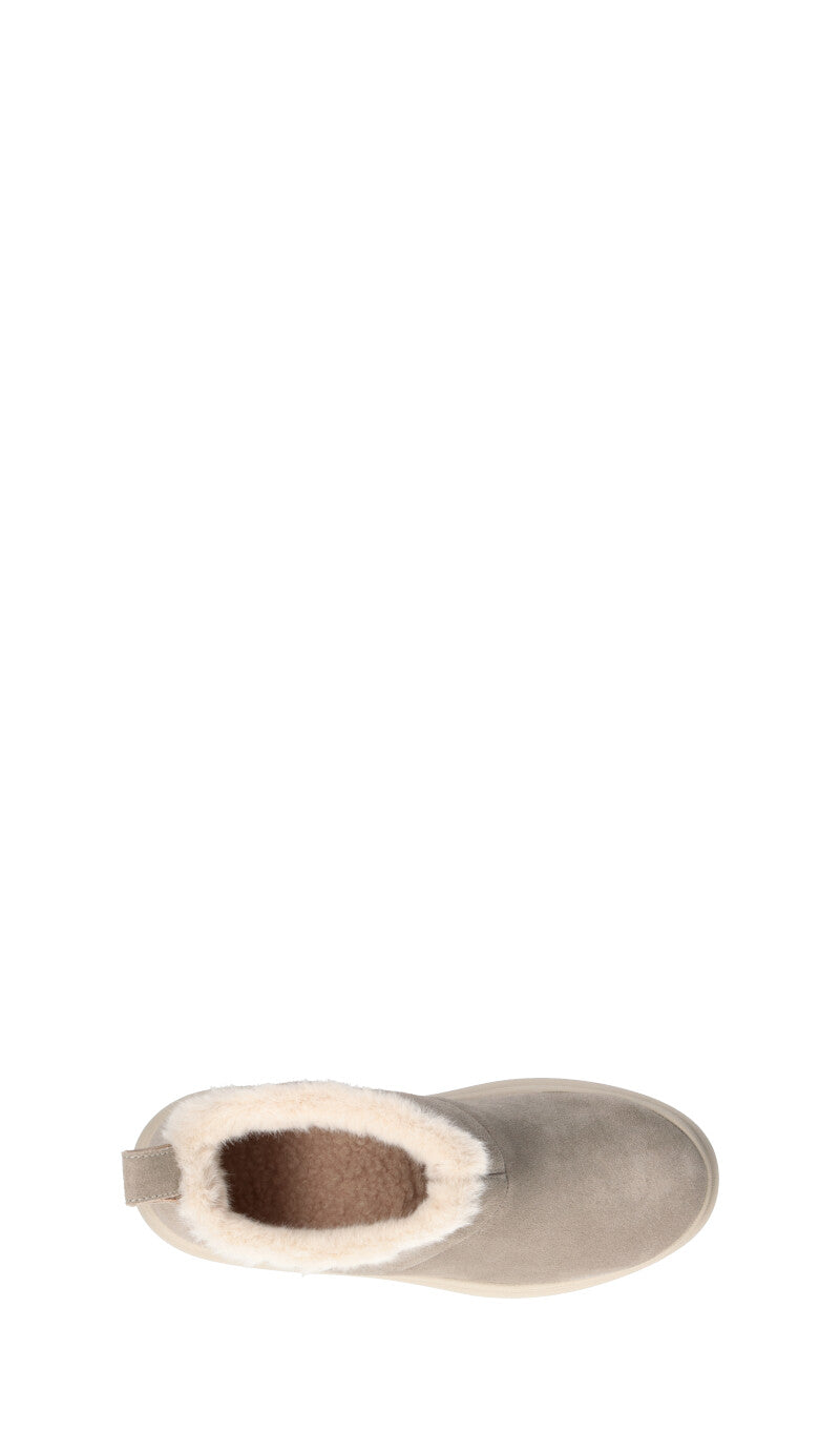BLAUER Stivaletto pelo donna taupe in suede