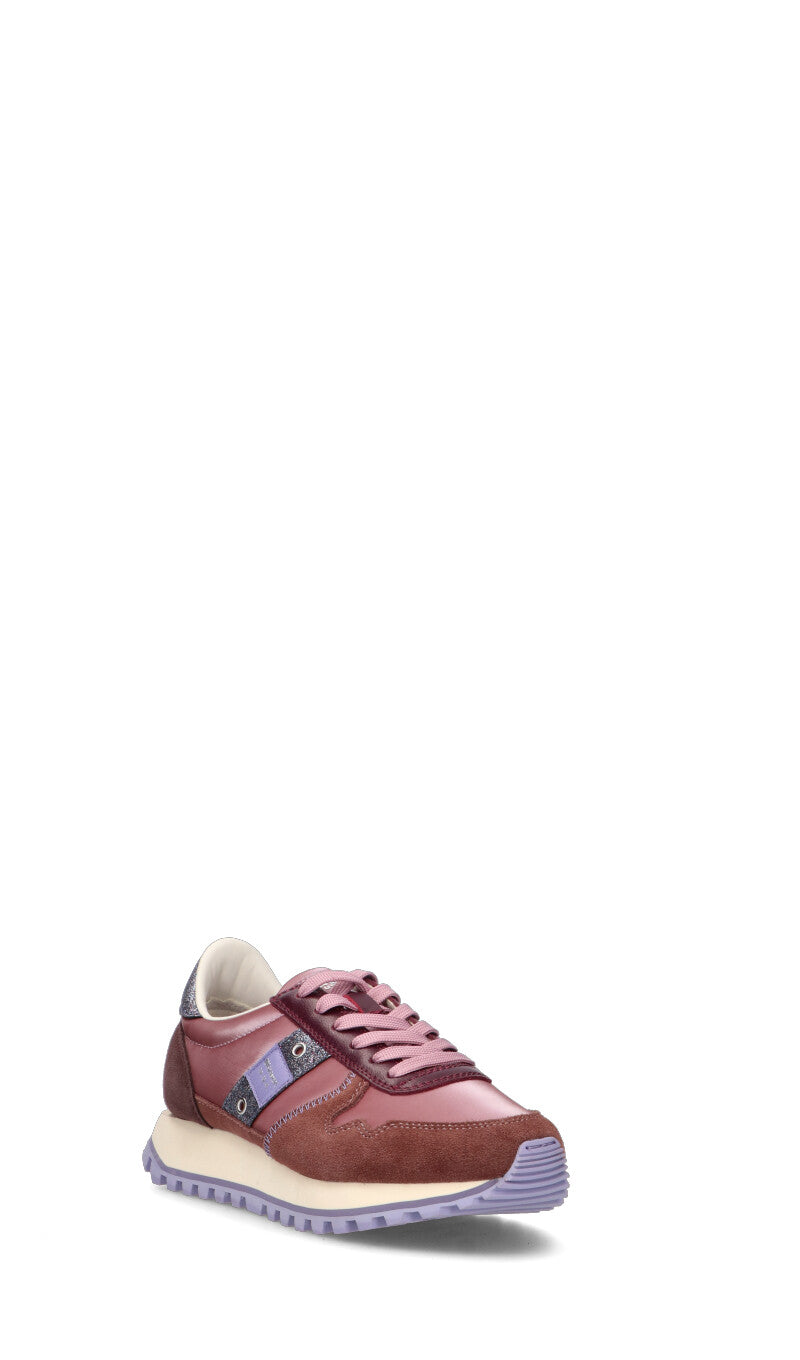 BLAUER Sneaker donna rosa in suede
