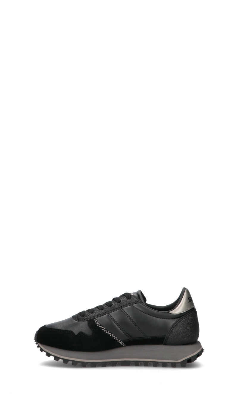 BLAUER Sneaker donna nera in pelle