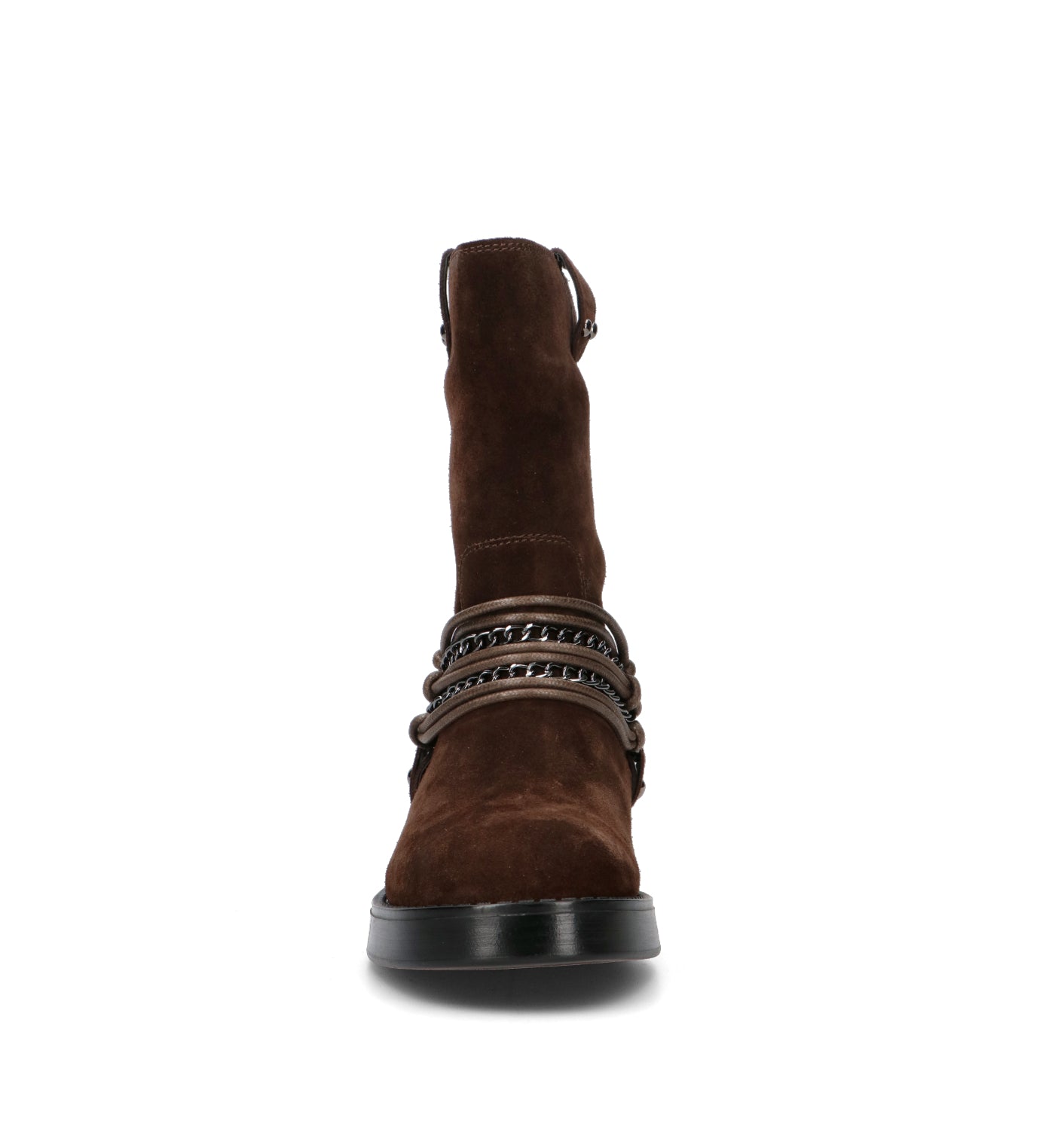 APEPAZZA Tronchetto donna marrone in suede