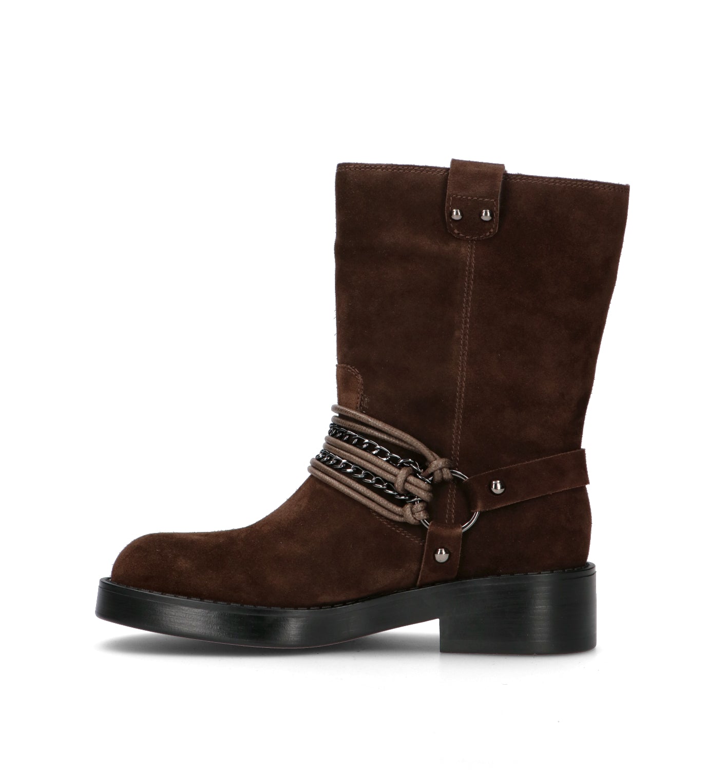 APEPAZZA Tronchetto donna marrone in suede