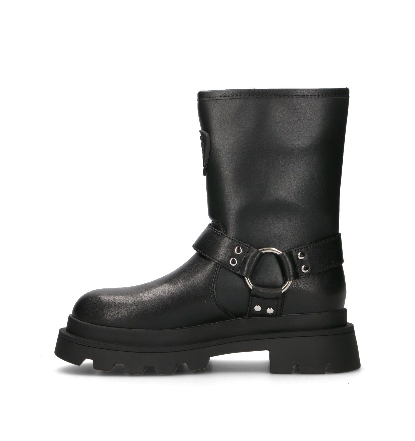 BLAUER Stivale donna nero in pelle