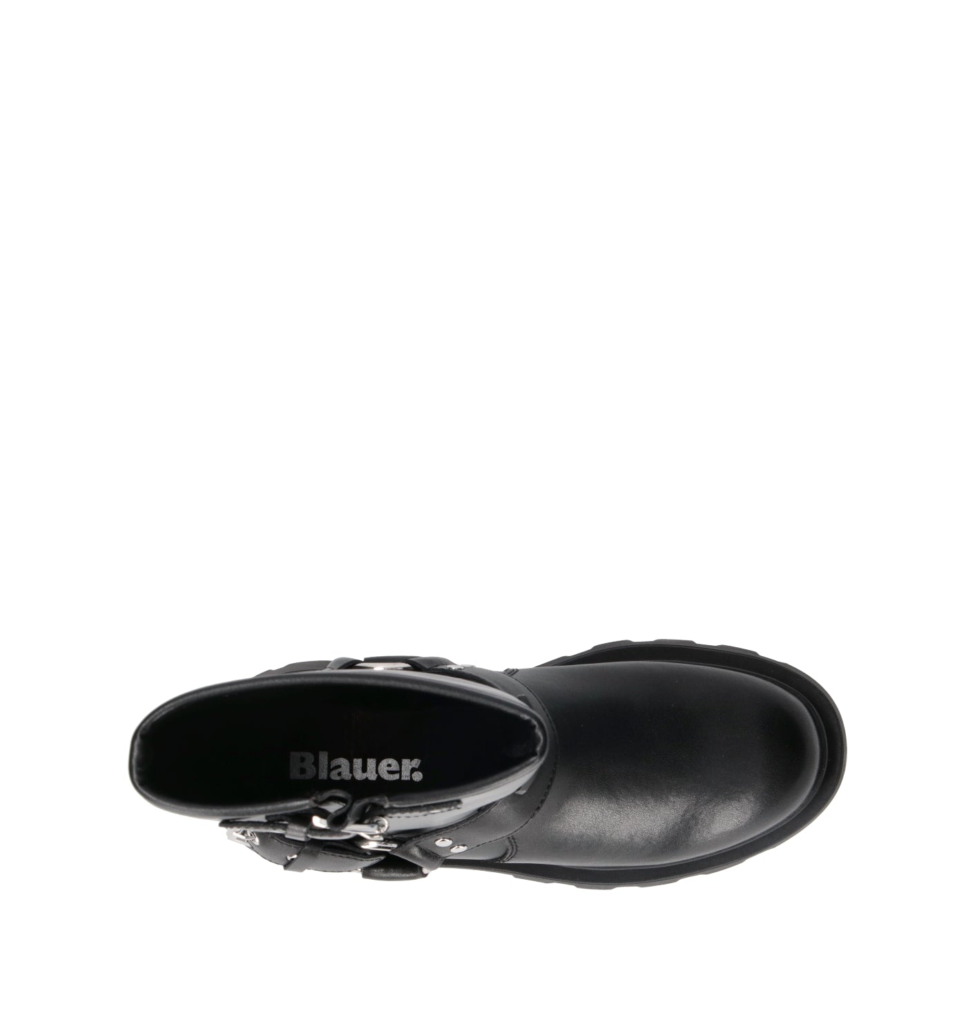 BLAUER Stivale donna nero in pelle