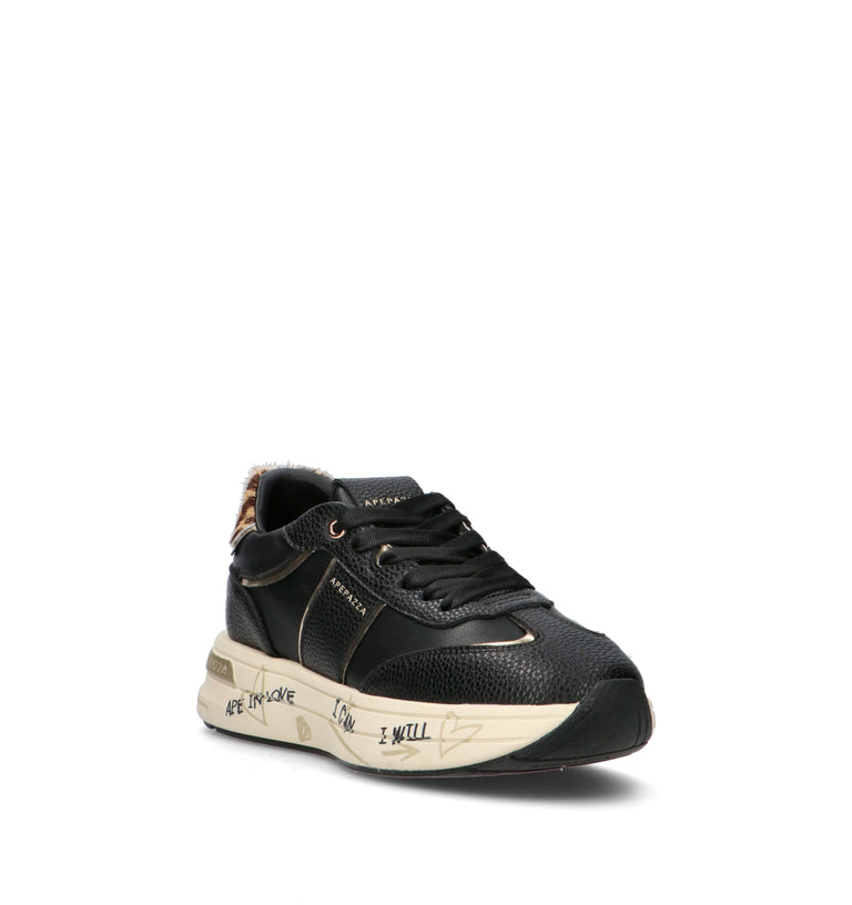 APEPAZZA Sneaker donna nera