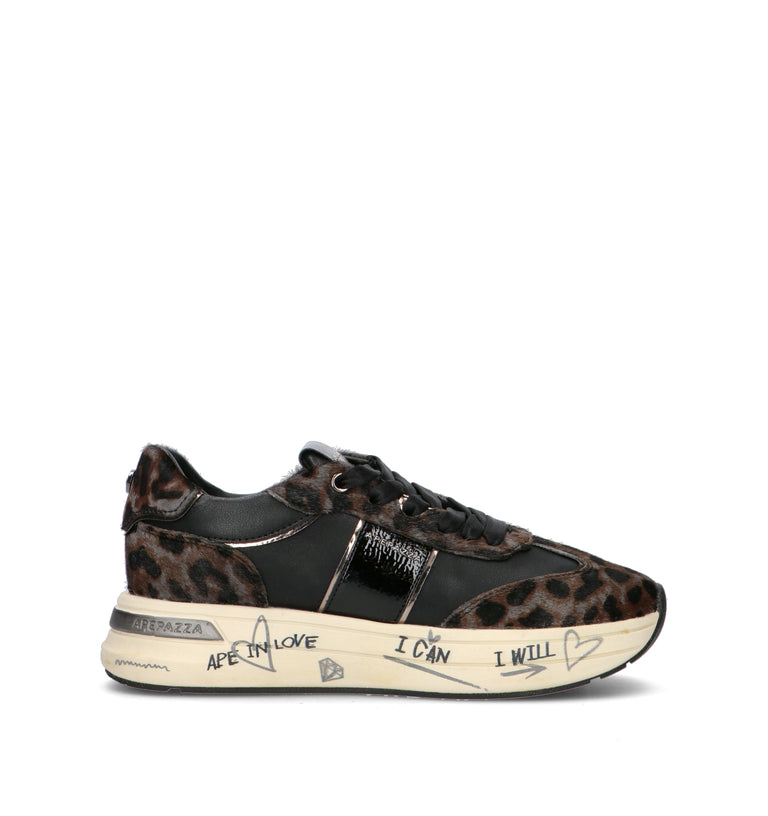APEPAZZA Sneaker donna nera
